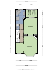 Plattegrond Koninginneweg 77 HAARLEM