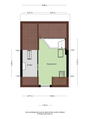Plattegrond Koninginneweg 77 HAARLEM