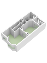 Plattegrond Koninginneweg 77 HAARLEM