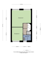 Plattegrond Esmarkelaan 484 ENSCHEDE