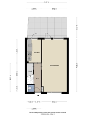Plattegrond Adastraat 24 HENGELO