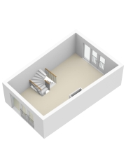 Plattegrond Lucky Lukestraat 55 ALMERE