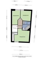 Plattegrond Lucky Lukestraat 55 ALMERE