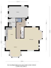 Plattegrond It Heideloantsje 40 SWEAGERBOSK
