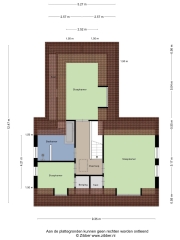 Plattegrond It Heideloantsje 40 SWEAGERBOSK