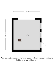 Plattegrond It Heideloantsje 40 SWEAGERBOSK