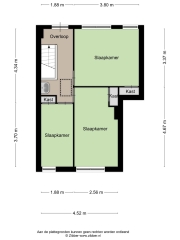 Plattegrond Cornelis Speelmanstraat 43 ENSCHEDE