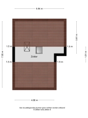 Plattegrond Cornelis Speelmanstraat 43 ENSCHEDE