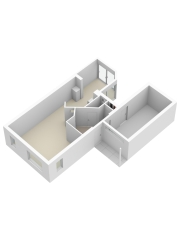 Plattegrond Piet Mondriaanstraat 46 ENSCHEDE