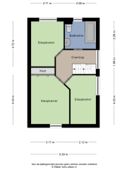 Plattegrond Piet Mondriaanstraat 46 ENSCHEDE