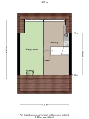 Plattegrond Piet Mondriaanstraat 46 ENSCHEDE