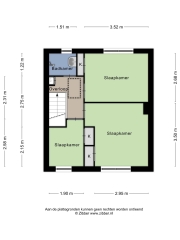 Plattegrond Abraham Steenhagenstraat 17 ALMELO