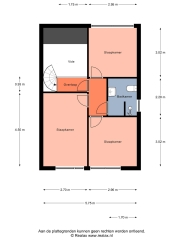Plattegrond Burcht 62 ALMELO