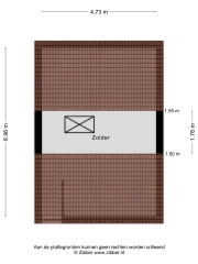 Plattegrond Acaciaplein 9 ALMELO