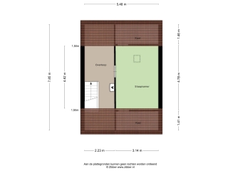 Plattegrond De Gent 26 ALMELO