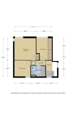Plattegrond Kwikstaarthoek 18 LEIDEN