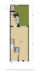 Plattegrond Koningstraat 24 LEIDEN
