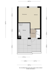 Plattegrond Noorderes 56 ALMELO