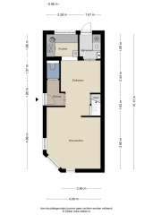Plattegrond Tomatenstraat 1 ENSCHEDE