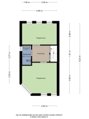 Plattegrond Tomatenstraat 1 ENSCHEDE