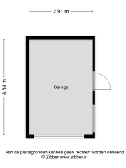 Plattegrond Tomatenstraat 1 ENSCHEDE