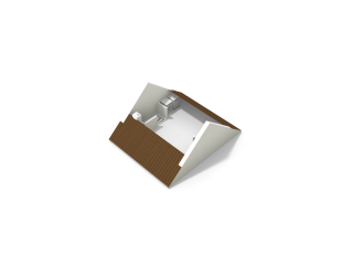 Plattegrond De Punter 61 HOOGEVEEN