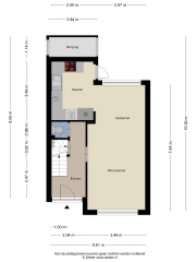 Plattegrond Gerard Davidstraat 16 EINDHOVEN