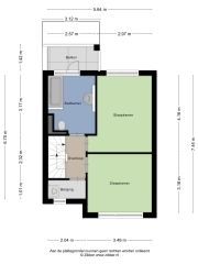 Plattegrond Gerard Davidstraat 16 EINDHOVEN