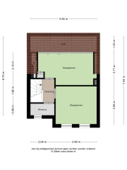 Plattegrond Gerard Davidstraat 16 EINDHOVEN