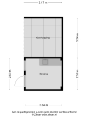 Plattegrond Gerard Davidstraat 16 EINDHOVEN