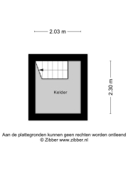 Plattegrond Deken Sandersstraat 11 TILBURG