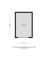 Plattegrond Predikherenlaan 37 TILBURG