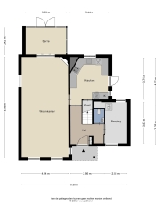 Plattegrond Wondestraat 1 ALMELO
