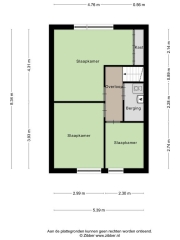 Plattegrond Tenerifestraat 28 ALMERE