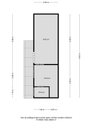Plattegrond Nijreesweg 85 ALMELO