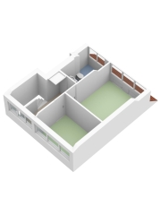Plattegrond Minckelersstraat 70 HILVERSUM