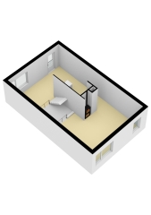 Plattegrond Maandagstraat 54 ALMERE