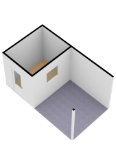 Plattegrond Maandagstraat 54 ALMERE