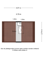 Plattegrond De Buizerd 46 ALMELO