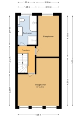 Plattegrond Generaal De la Reijstraat 14 HAARLEM
