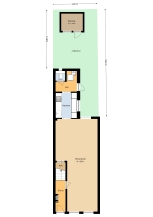 Plattegrond Generaal De la Reijstraat 14 HAARLEM