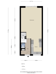 Plattegrond Vitóriadreef 21 UTRECHT