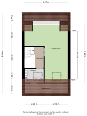 Plattegrond Vitóriadreef 21 UTRECHT