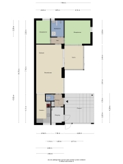 Plattegrond Schumannstraat 15 ALMERE