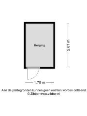 Plattegrond Nida Senffstraat 91 AMSTERDAM