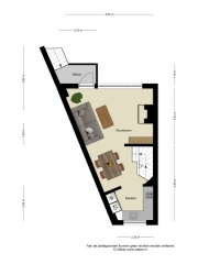 Plattegrond Rozengaard 15 34 LELYSTAD