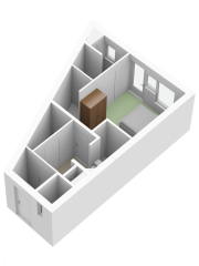 Plattegrond Rozengaard 15 34 LELYSTAD