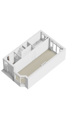 Plattegrond Rechthuisstraat 44 HAARLEM