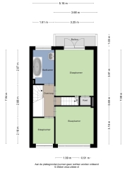 Plattegrond Rechthuisstraat 44 HAARLEM