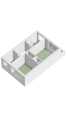 Plattegrond Rechthuisstraat 44 HAARLEM